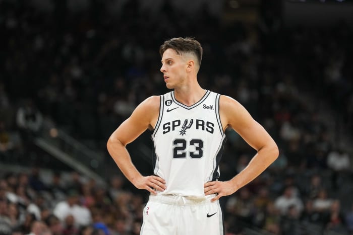 San Antonio Spurs center Zach Collins could prove to be a key part of the team's success this season